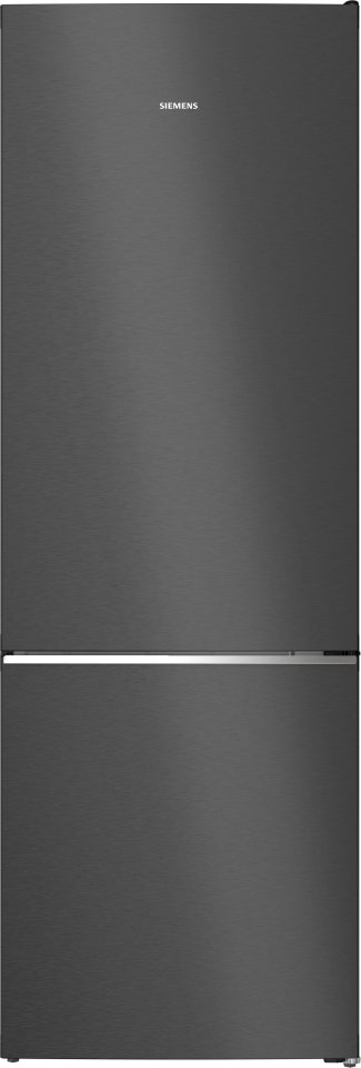 Siemens KG49N4XAF iQ500 jääkaappipakastin, harjattu musta teräs, anti fingerprint, 2m
