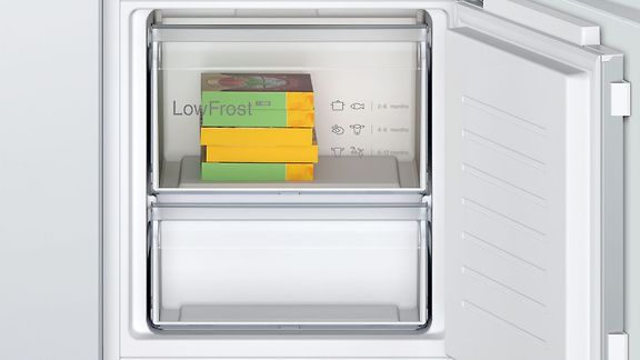 Bosch KIV87VFE0 Serie 4, Integroitava jääkaappipakastin, litteät saranat – kuva 7