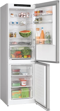 Bosch KGN362LDF Serie 4, Jääkaappipakastin, inox-look