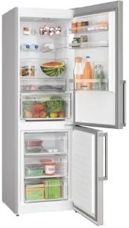Bosch KGN367ICT Serie 4, Jääkaappipakastin, teräs