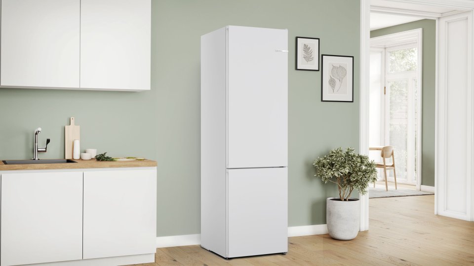 Bosch KGN392WDF Serie 4, Jääkaappipakastin, valkoinen