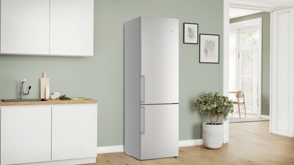 Bosch KGN39AIAU Serie 6, Jääkaappipakastin, teräs