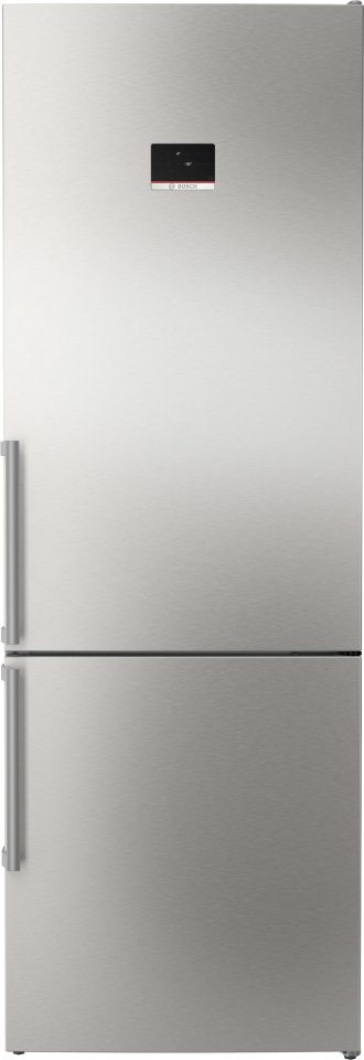 Bosch KGN497ICT Serie 4, Jääkaappipakastin, teräs