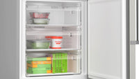Bosch KGN497ICT Serie 4, Jääkaappipakastin, teräs
