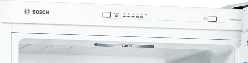 Bosch KGV366WEP Serie 4, Jääkaappipakastin, valkoinen