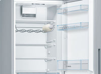 Bosch KGV36VIEAS Serie 4, Jääkaappipakastin, teräs