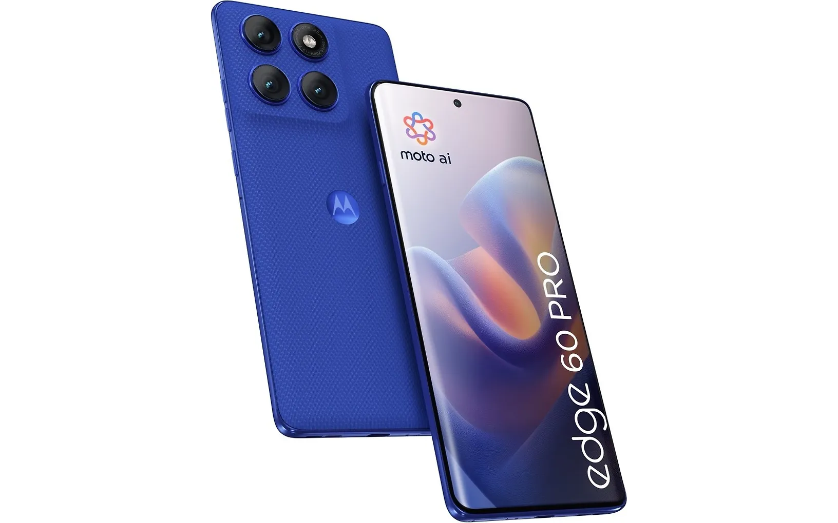 Motorola Edge 60 Pro 5G puhelin, 512/12 Gt, Dazzling Blue