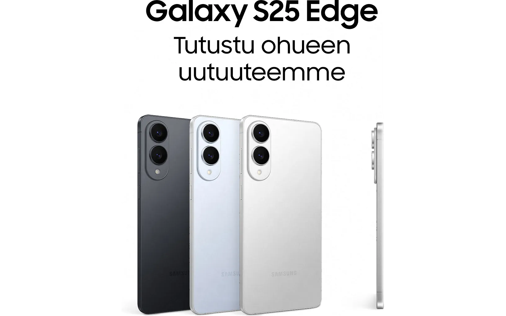 Samsung Galaxy S25 Edge 5G telefon, 512/12 GB, Titanium Silver