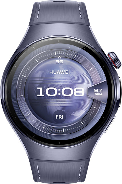 Huawei Watch 5 älykello, 46 mm, harmaa / violetti