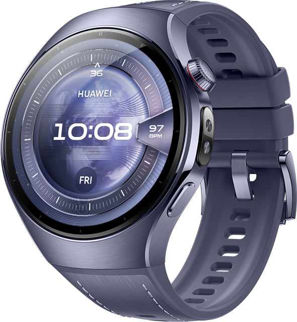 Huawei Watch 5 älykello, 46 mm, harmaa / violetti