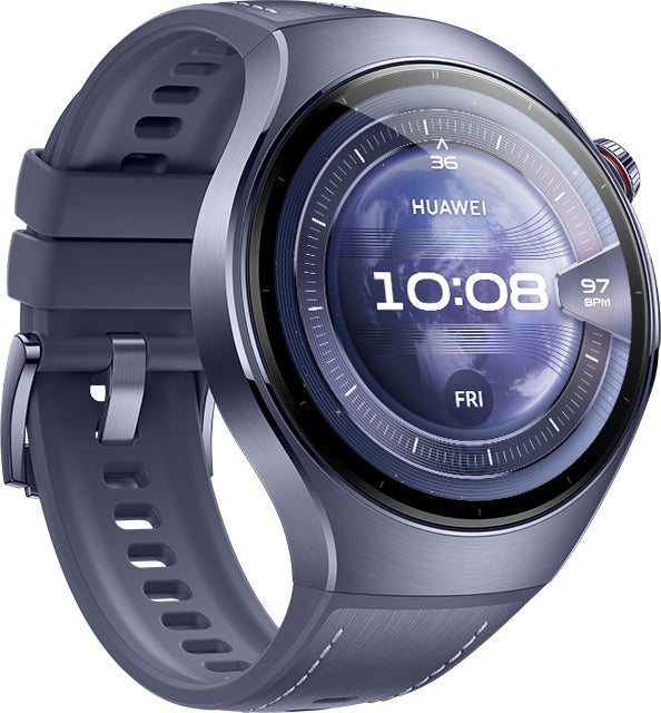 Huawei Watch 5 älykello, 46 mm, harmaa / violetti