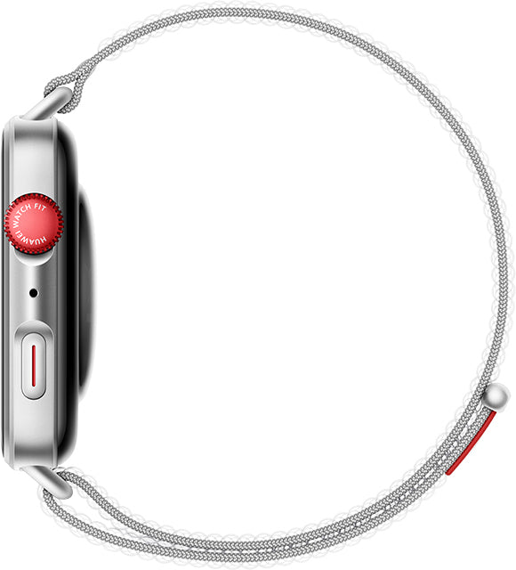 Huawei Fit 4 älykello, 38 mm, Silver Woven