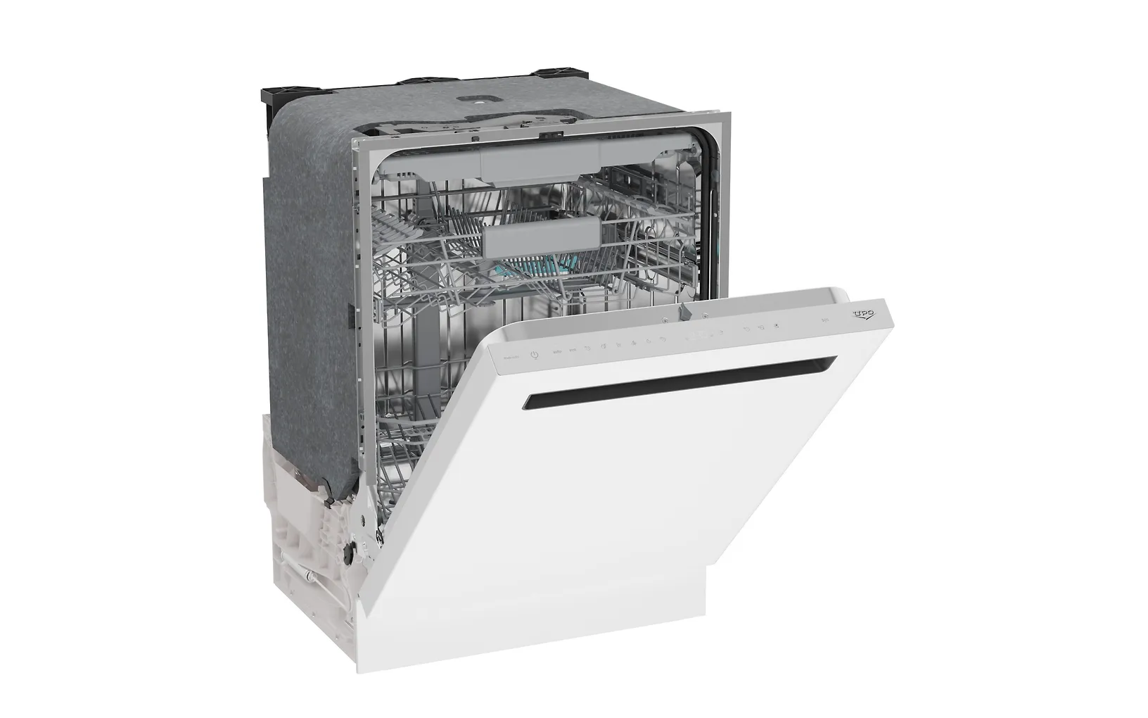 UPO UU663A65W diskmaskin, vit