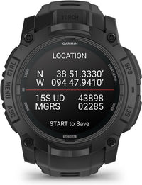 Garmin Instinct 3  - Tactical Edition - GPS-älykello, 50 mm, musta