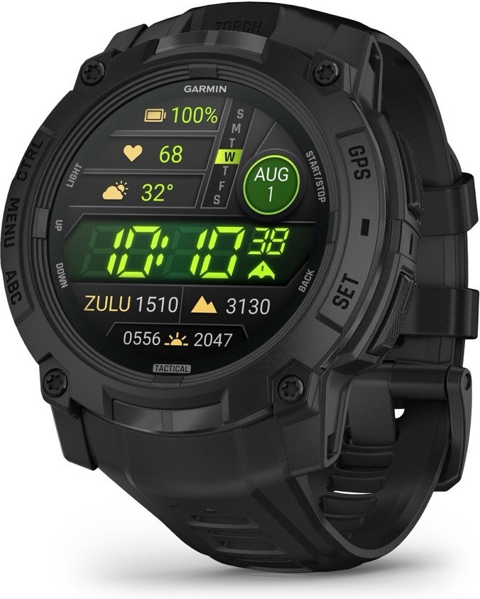 Garmin Instinct 3  - Tactical Edition - GPS-älykello, 50 mm, musta