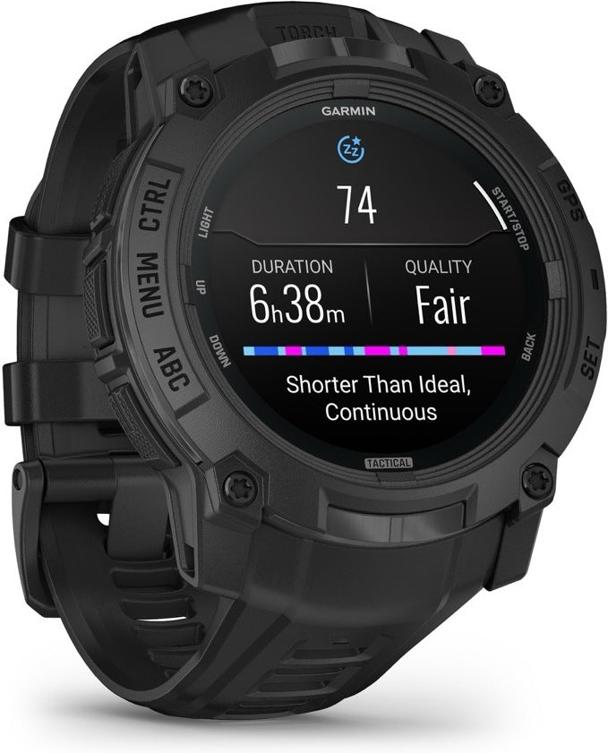 Garmin Instinct 3  - Tactical Edition - GPS-älykello, 50 mm, musta