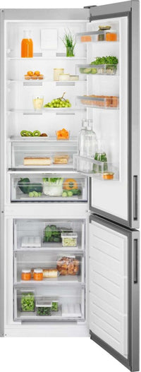 Electrolux LNT6ME36U2 jääkaappipakastin, harmaa / teräs, 2m