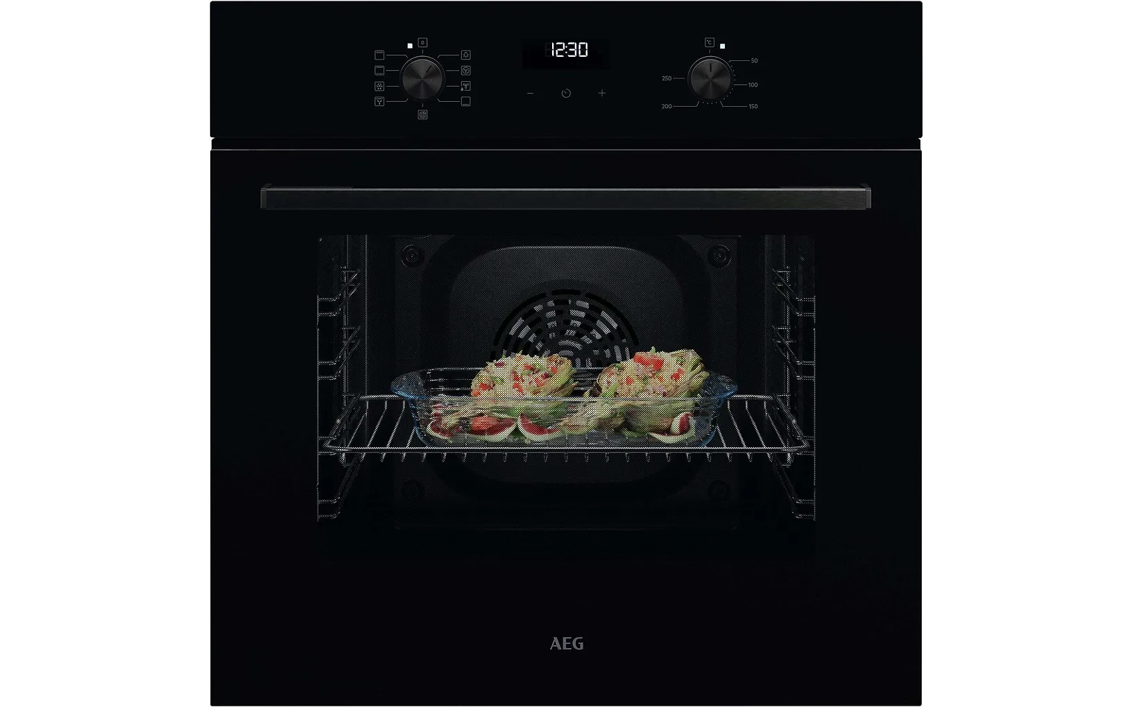 AEG TU5AB20SCK 5000 SurroundCook uuni, musta