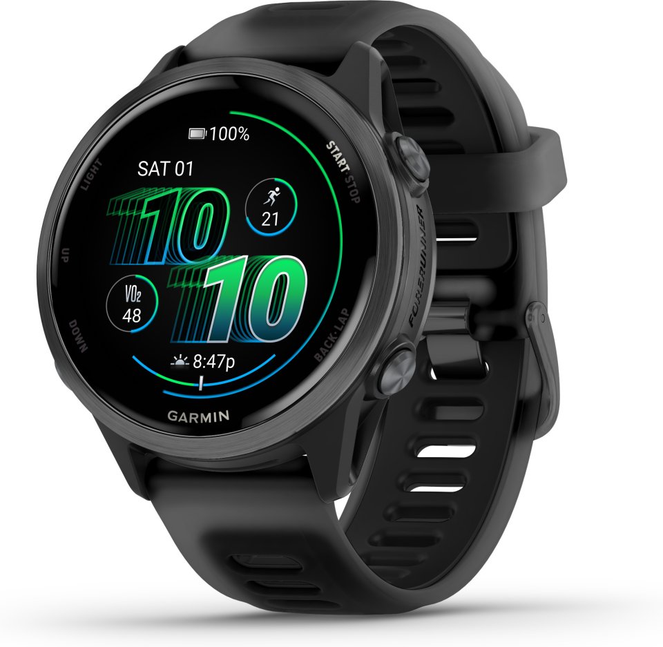 Garmin Forerunner 570 GPS juoksuälykello, 42 mm, Black