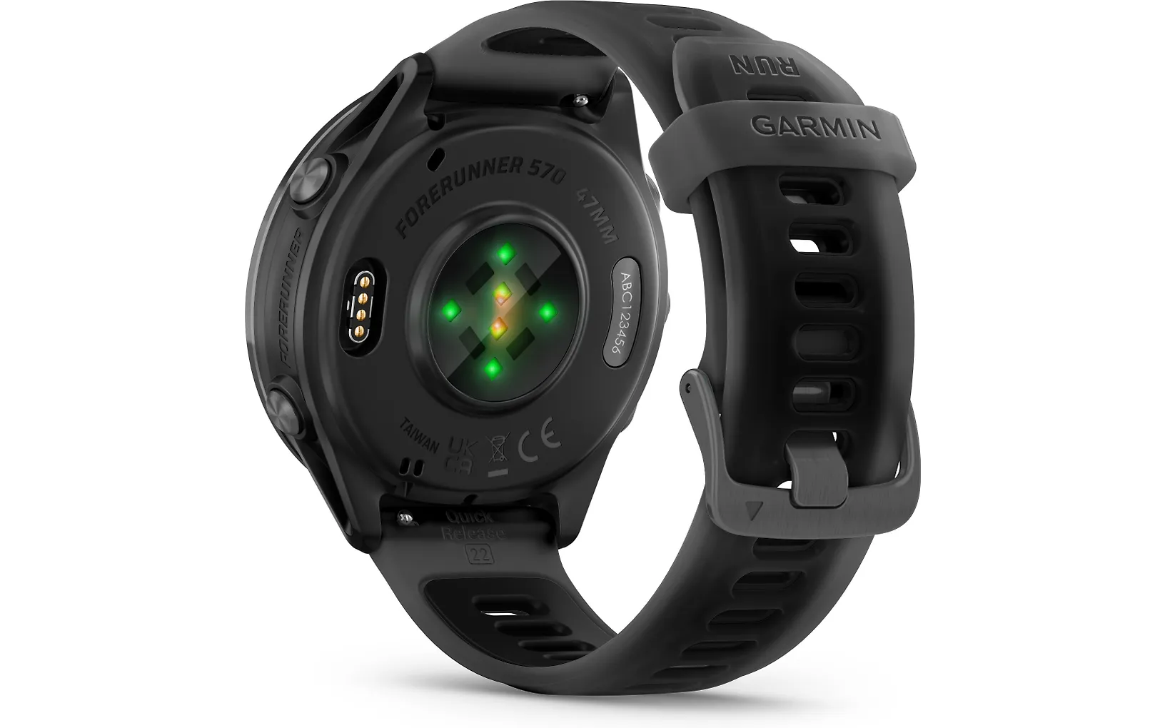 Garmin Forerunner 570 GPS juoksuälykello, 47 mm, Black