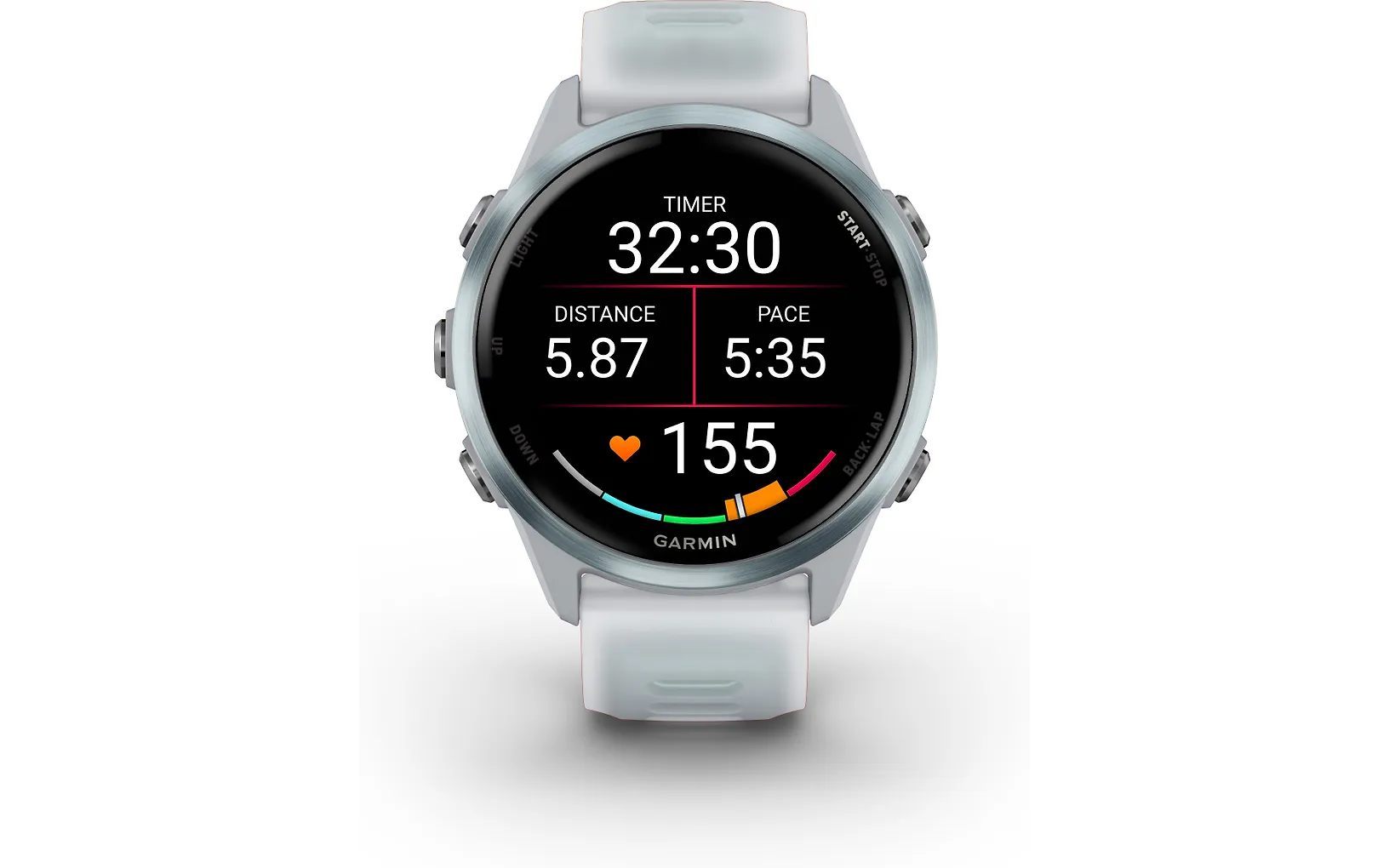 Garmin Forerunner 570 GPS juoksuälykello, 42 mm, Whitestone / Cloud Blue