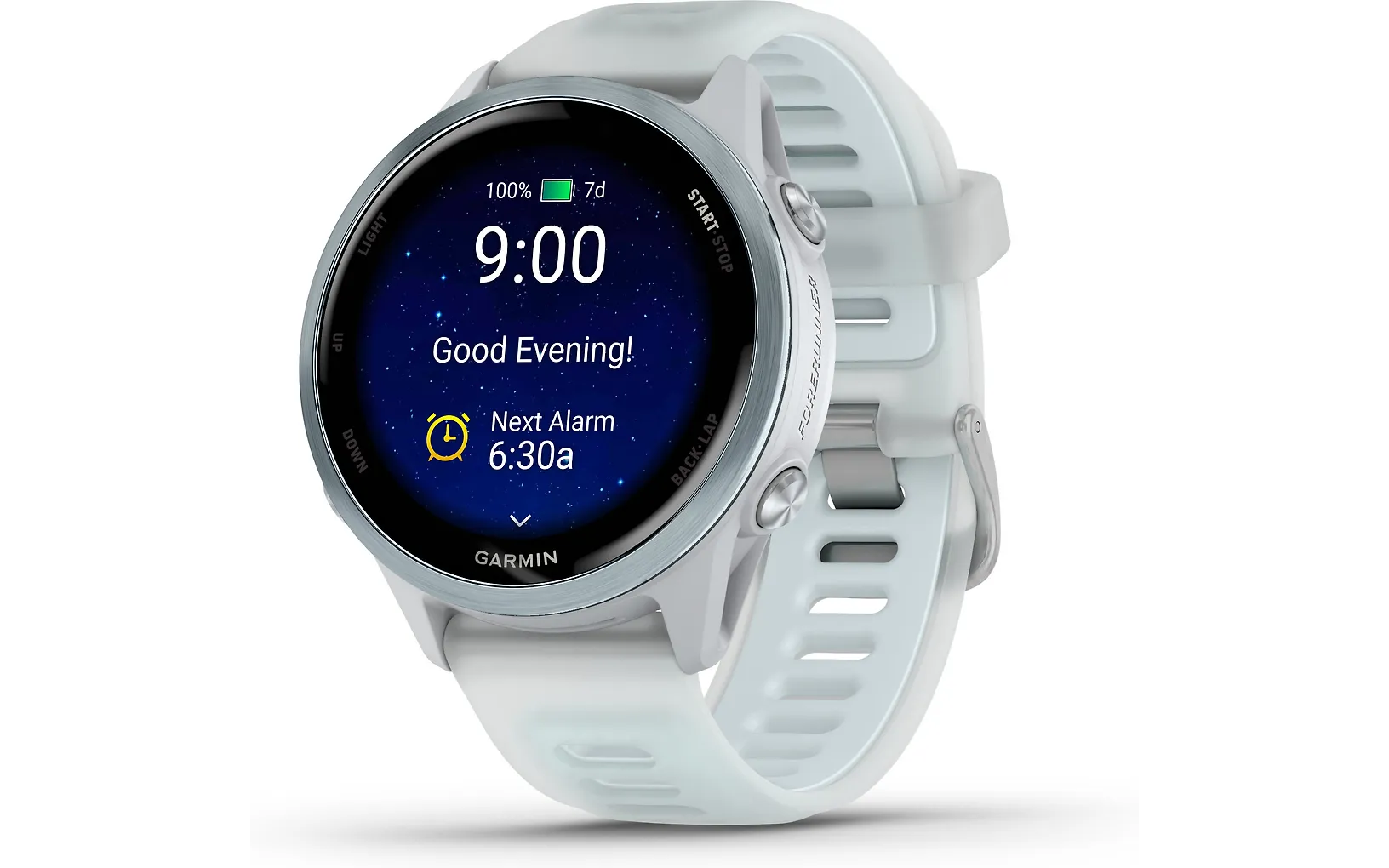 Garmin Forerunner 570 GPS juoksuälykello, 42 mm, Whitestone / Cloud Blue