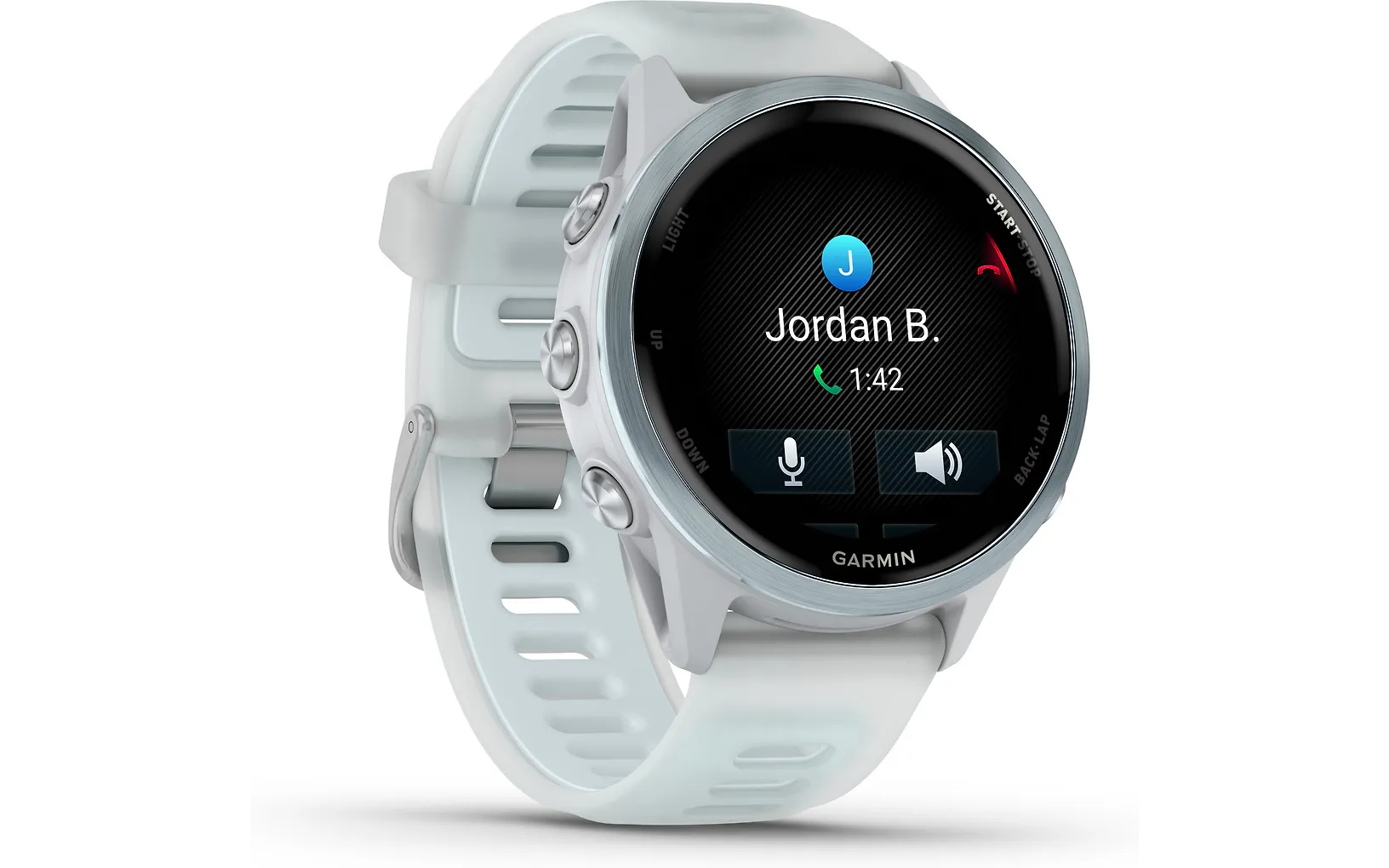 Garmin Forerunner 570 GPS juoksuälykello, 42 mm, Whitestone / Cloud Blue