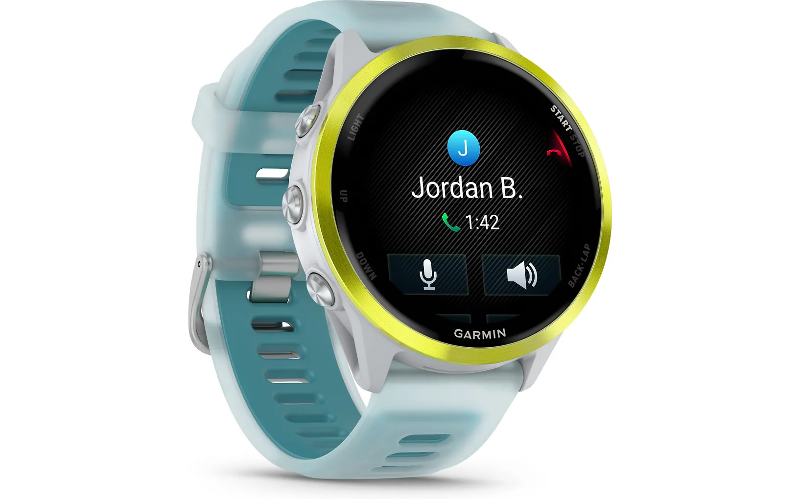 Garmin Forerunner 570 GPS juoksuälykello, 47 mm, Whitestone / Amp Yellow