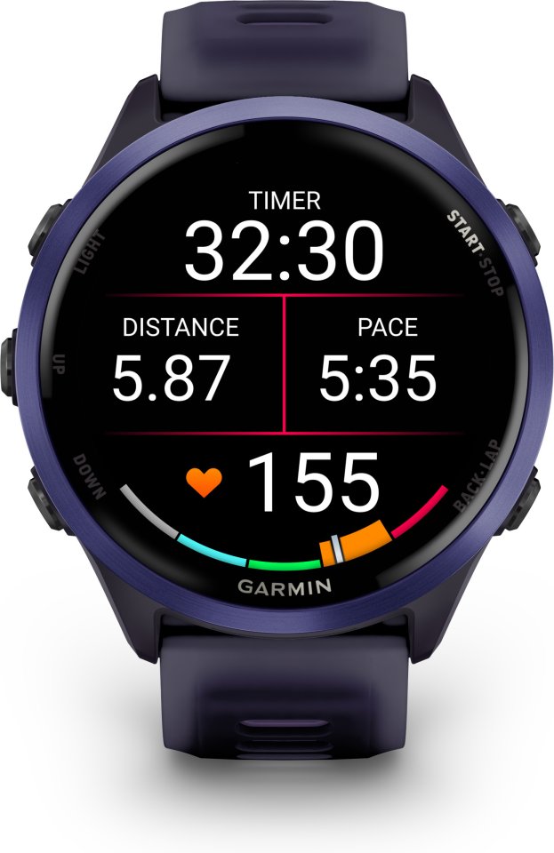 Garmin Forerunner 570 GPS juoksuälykello, 47 mm, Imperial Purple / Indigo