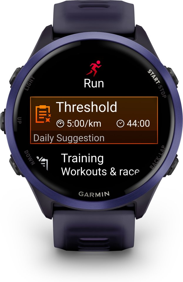 Garmin Forerunner 570 GPS juoksuälykello, 47 mm, Imperial Purple / Indigo