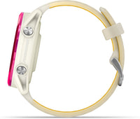 Garmin Forerunner 570 GPS juoksuälykello, 42 mm, Bone/Raspberry/Mango