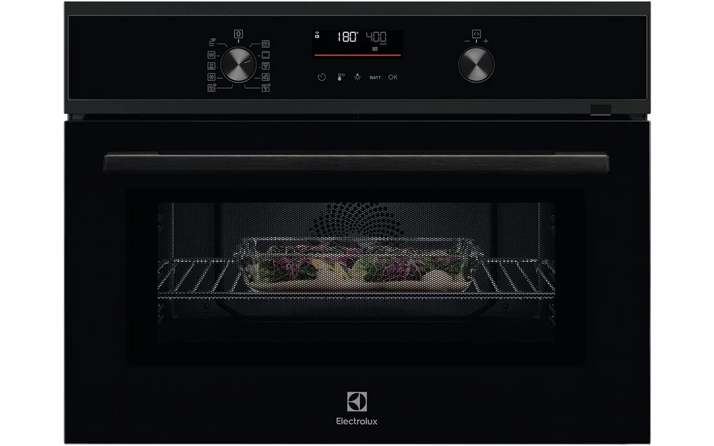 Electrolux COM800CB 600 CombiQuick yhdistelmäuuni, musta