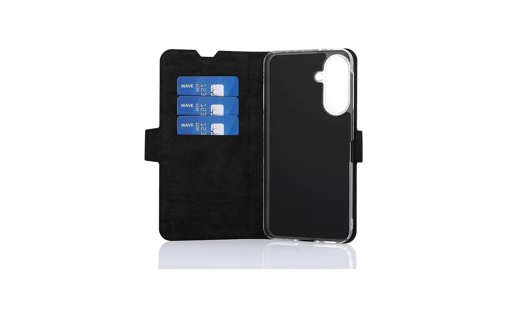 Wave Bookcase, Samsung Galaxy A36 5G, svart