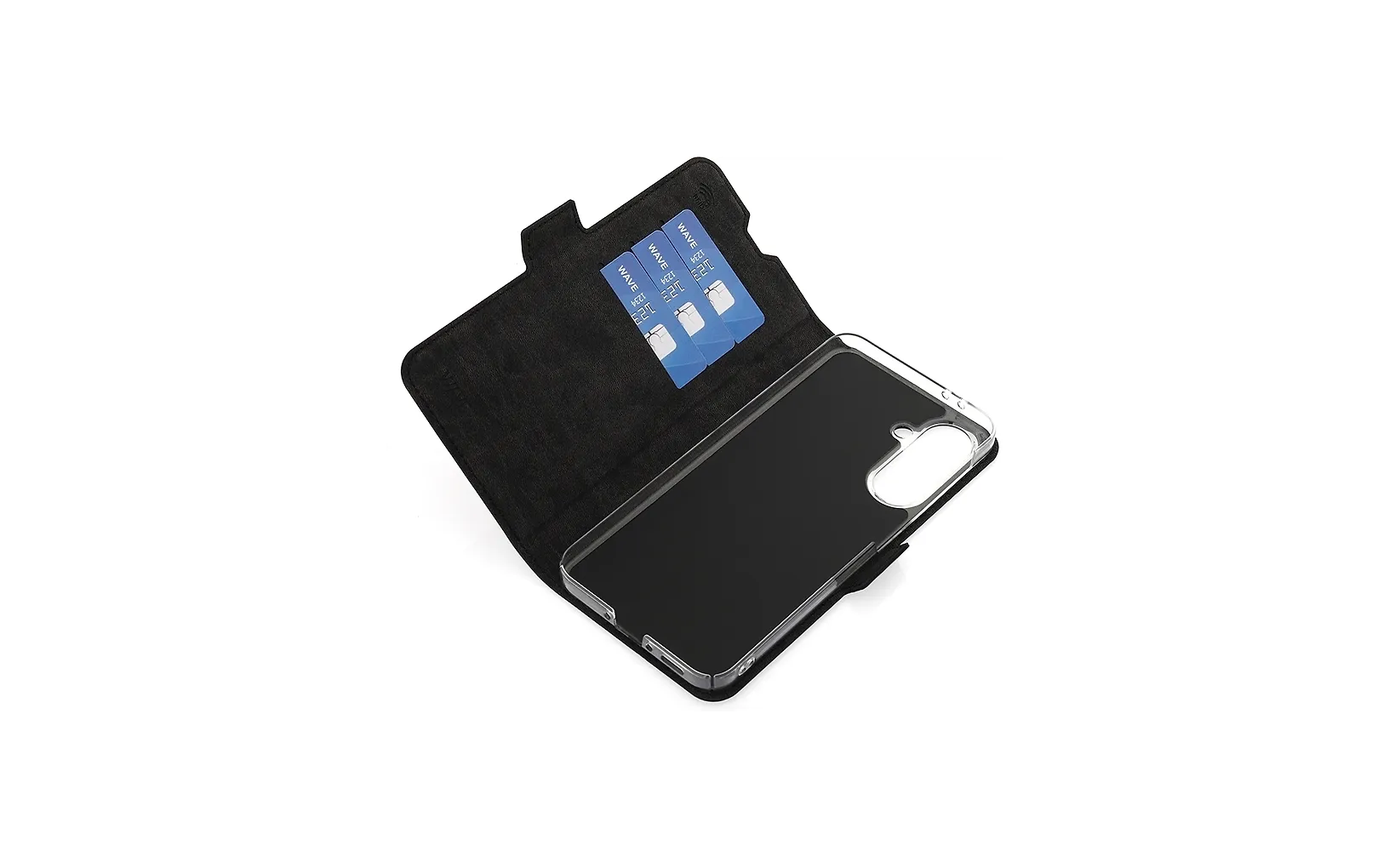 Wave Bookcase, Samsung Galaxy A36 5G, svart