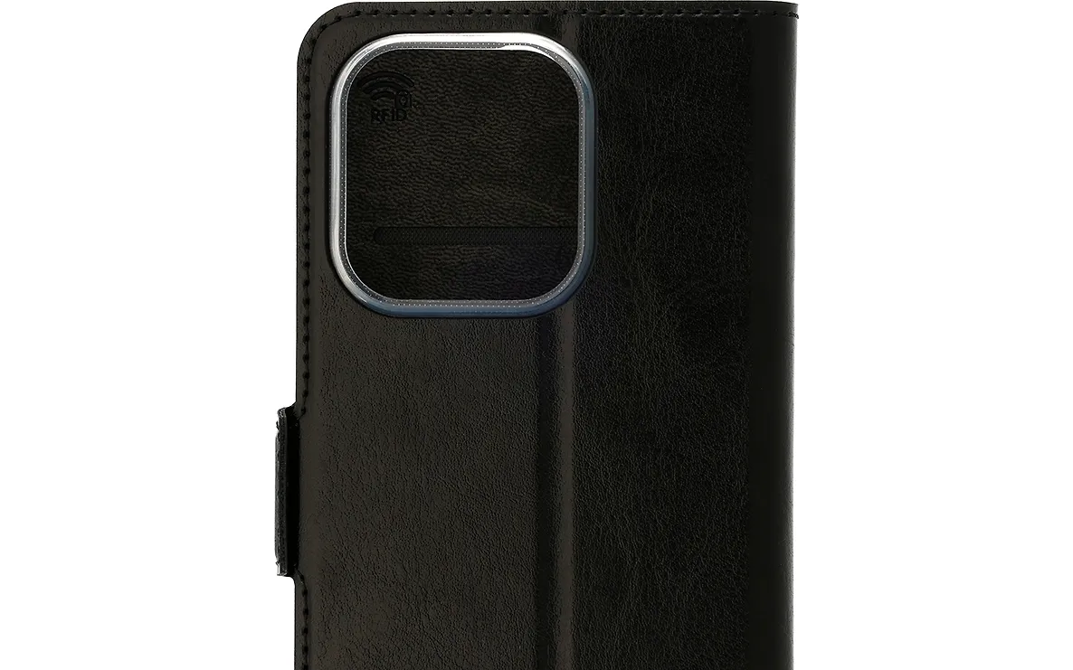 Wave Book Case, Honor 400 Lite, musta
