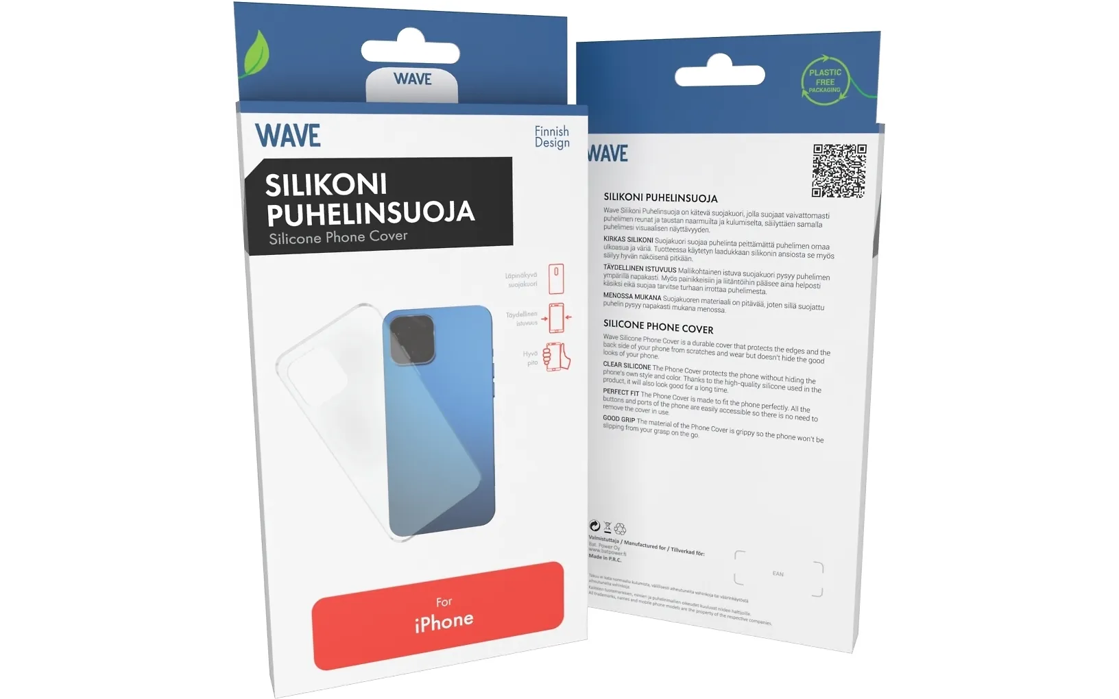 Wave Silikonskal, Apple iPhone 16e, klar