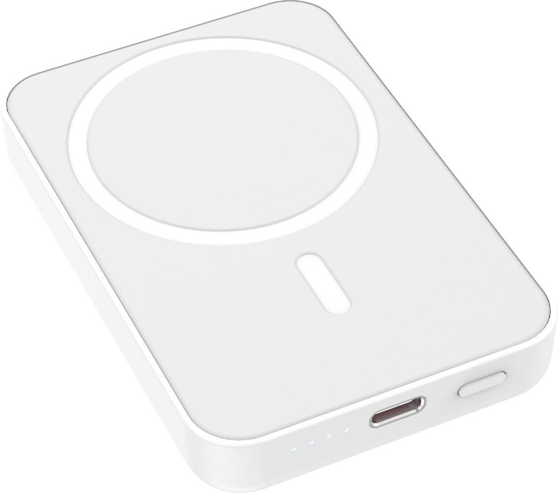 Wave MagPower varavirtalähde, 5000 mAh, valkoinen