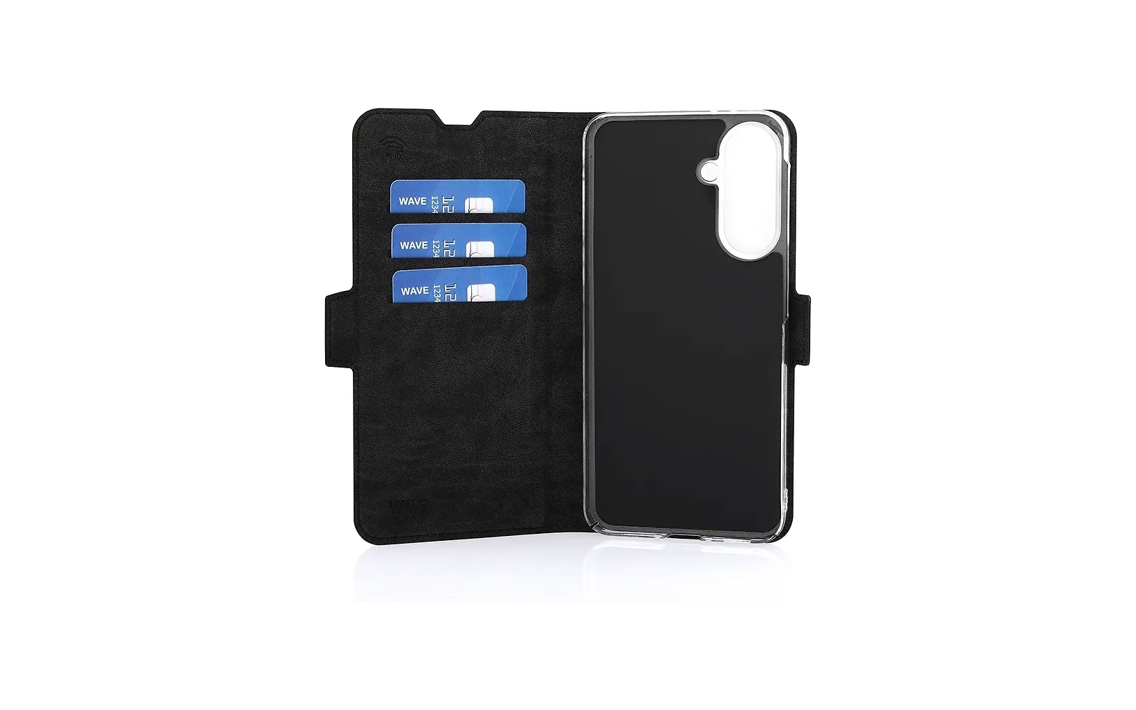 Wave Bookcase, Samsung Galaxy A56 5G, svart