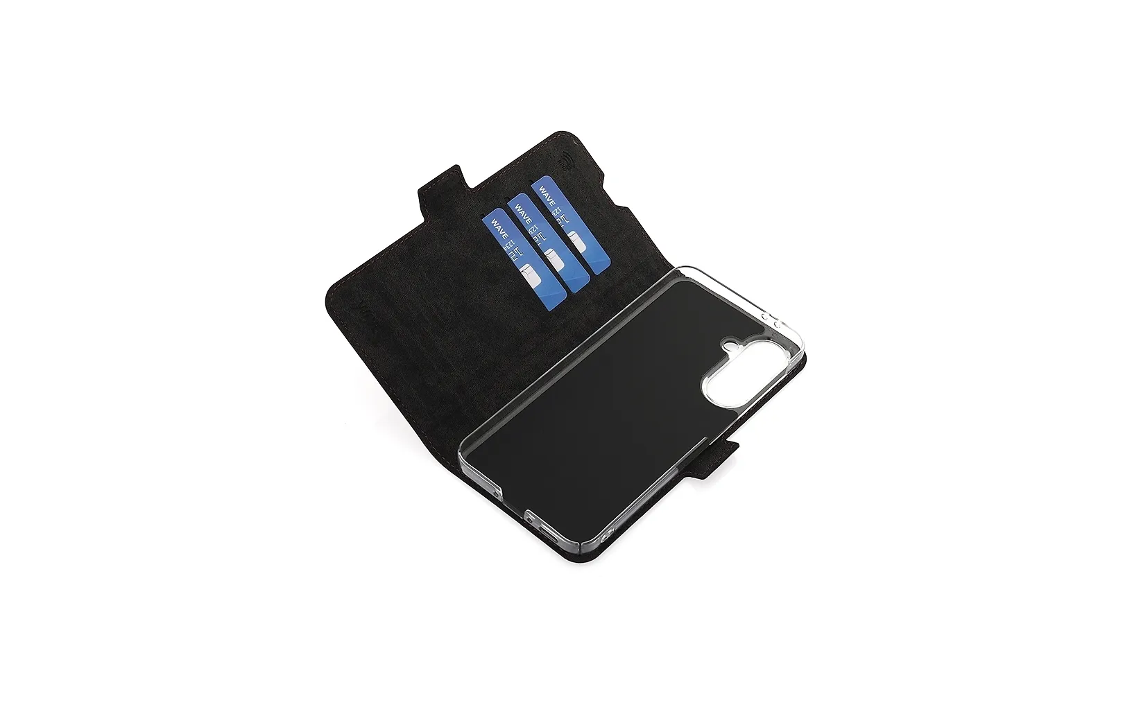 Wave Book Case, Samsung Galaxy A56 5G, Smoky Sangria