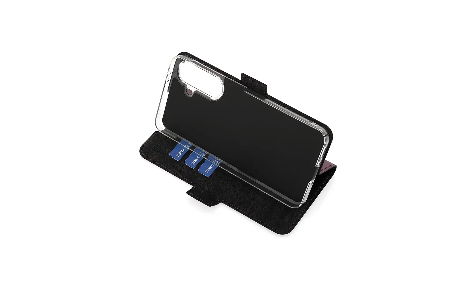 Wave Book Case, Samsung Galaxy A56 5G, Smoky Sangria