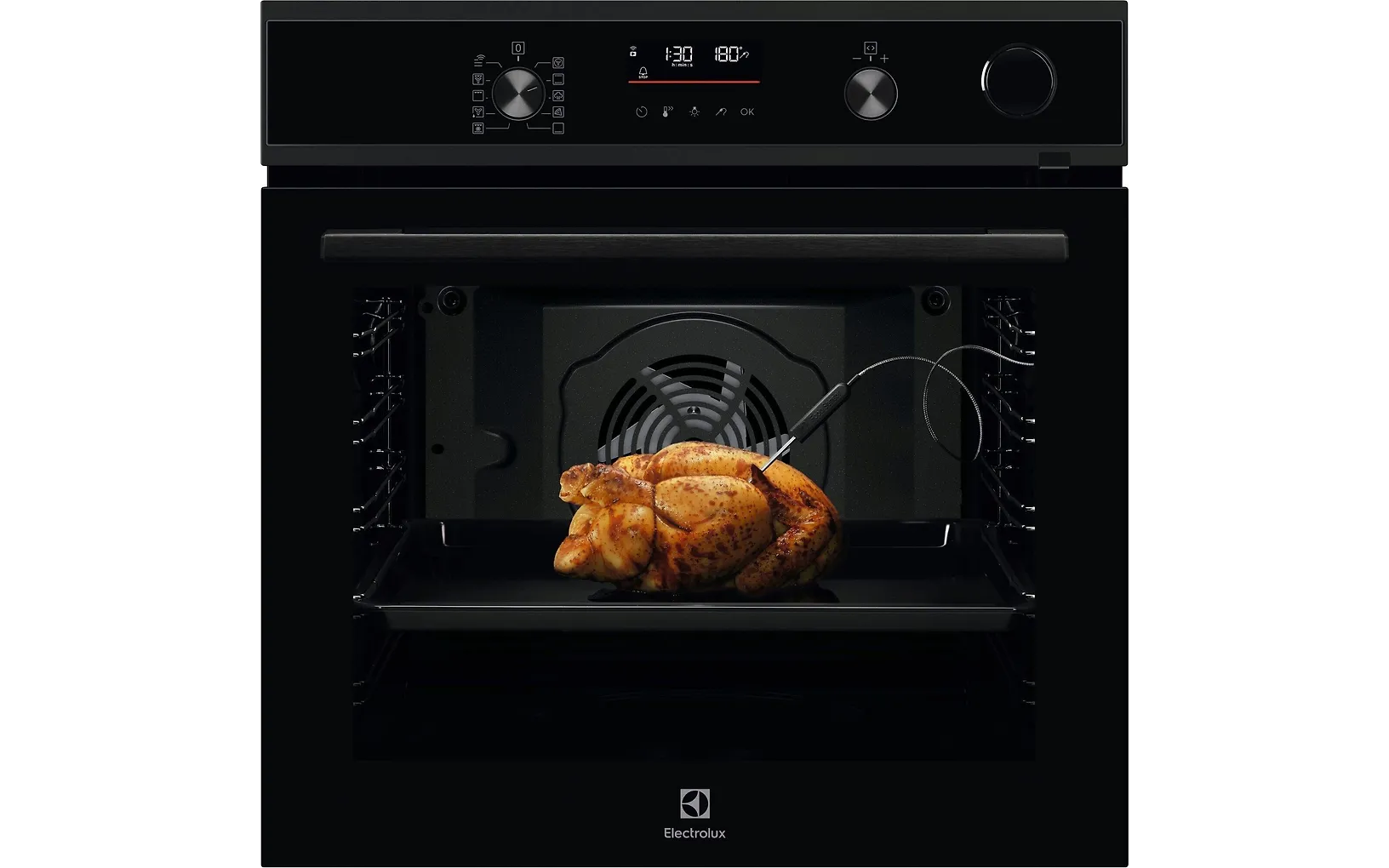 Electrolux COP840B 600 SenseCook SteamCrisp multifunktionsugn, svart