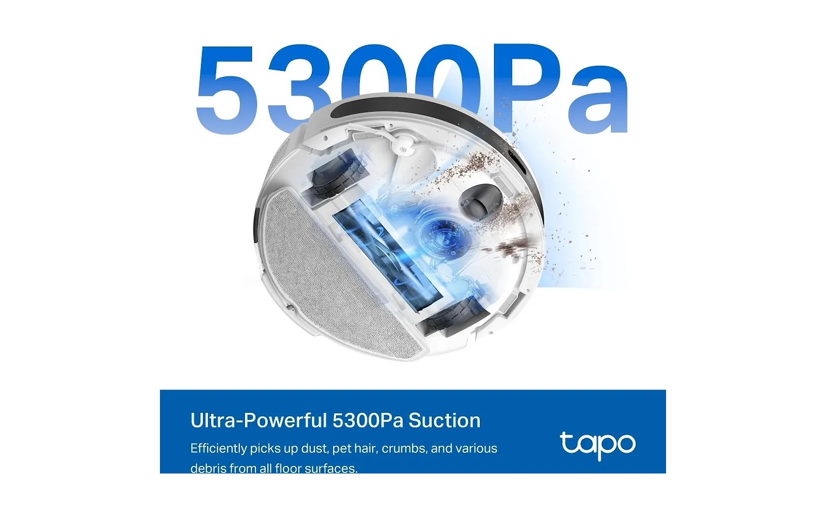 TP-Link Tapo RV20 Max Plus, valkoinen