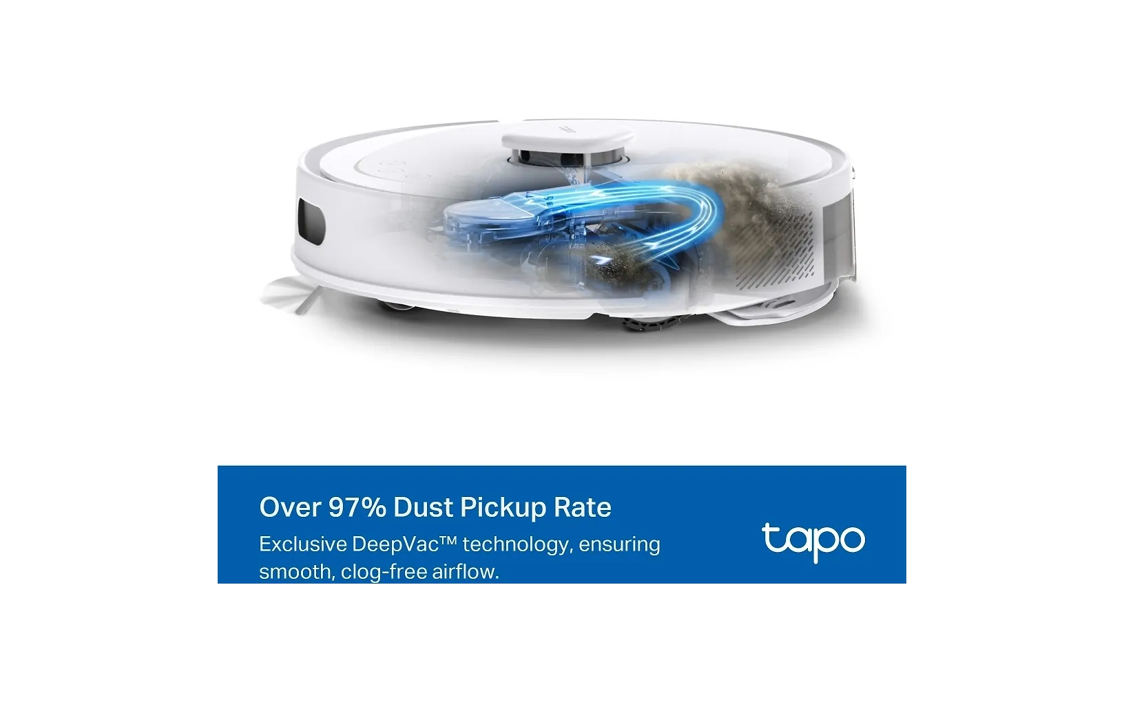 TP-link Tapo RV30 Max Plus, valkoinen