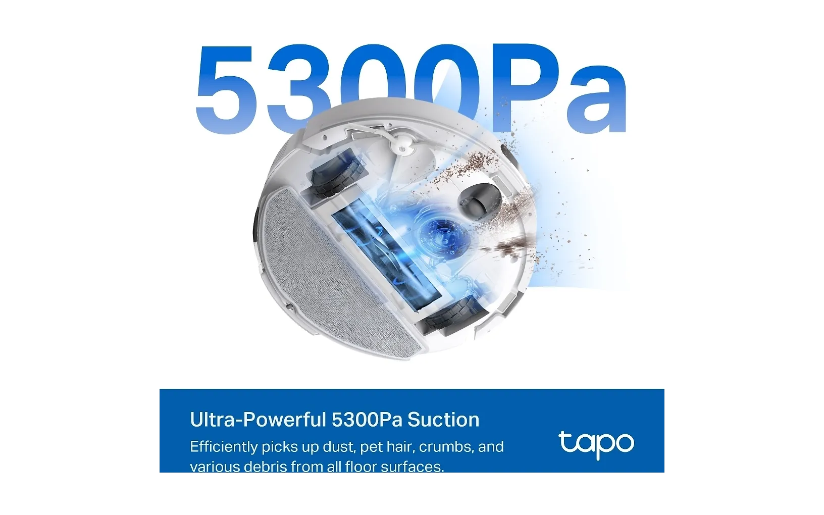 TP-link Tapo RV30 Max Plus, valkoinen