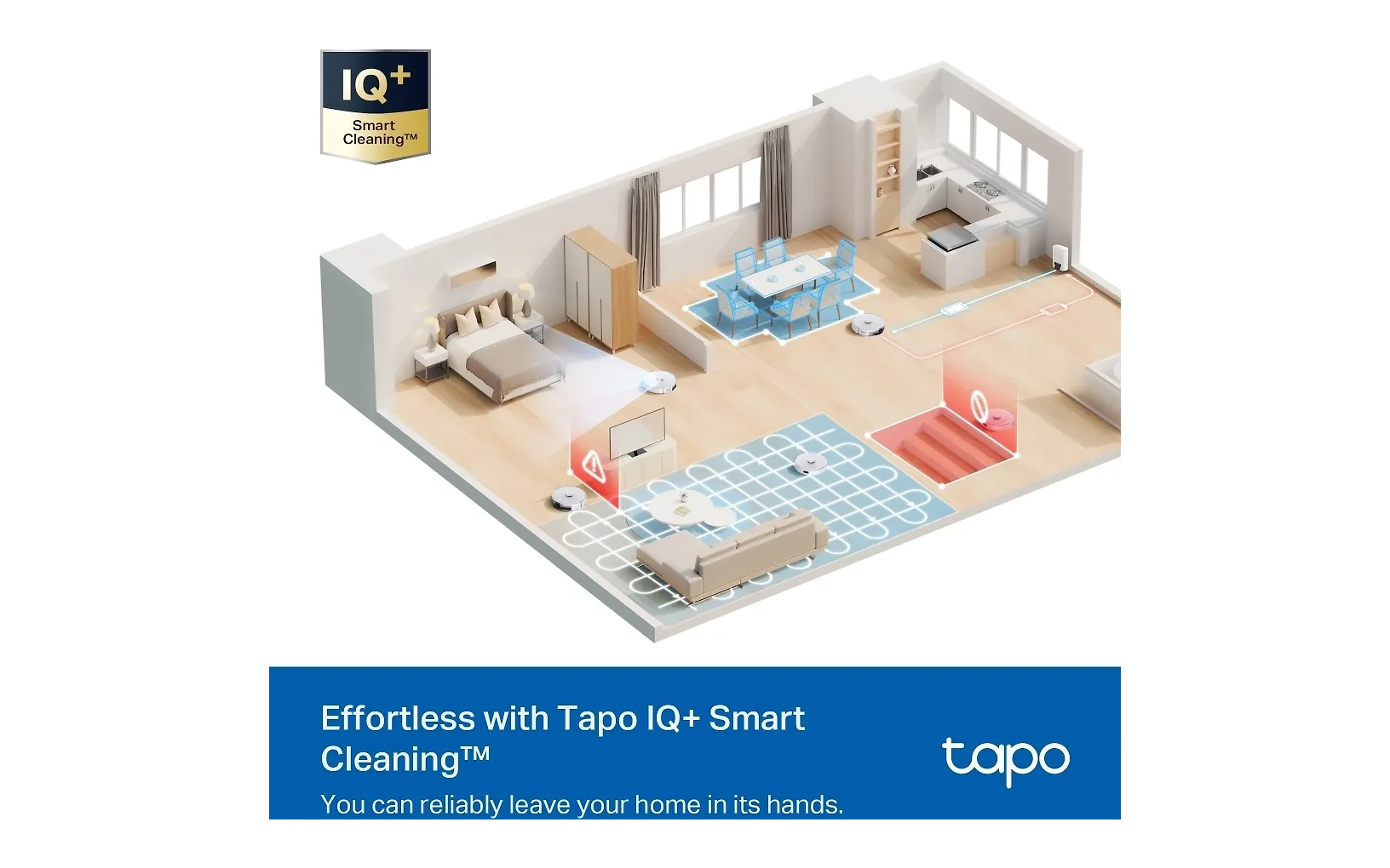 TP-link Tapo RV30 Max Plus, valkoinen