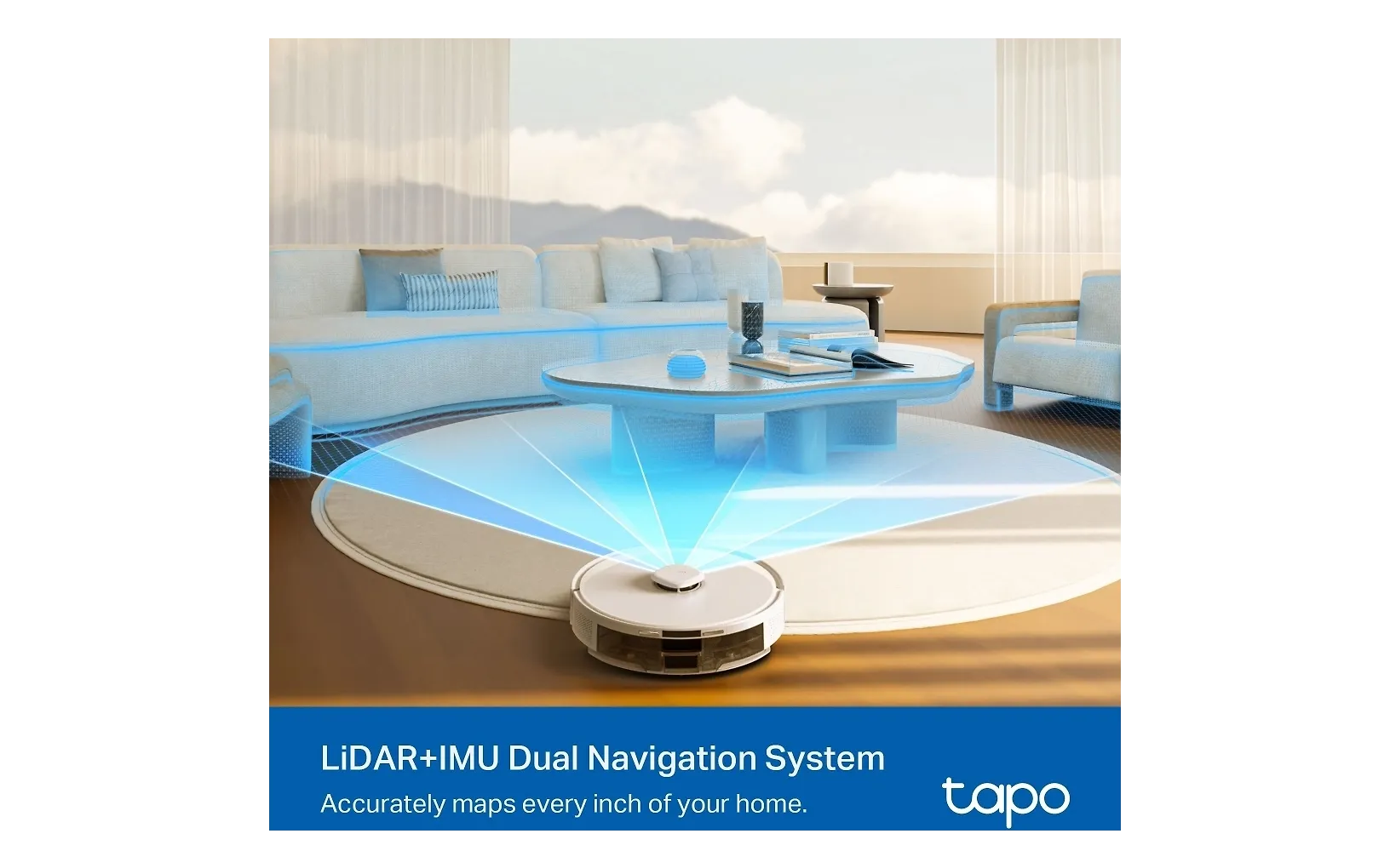TP-link Tapo RV30 Max Plus, valkoinen