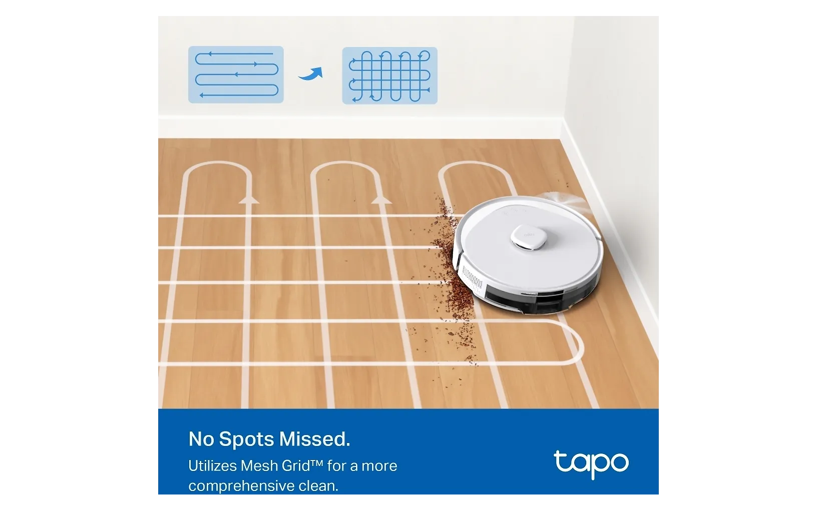TP-link Tapo RV30 Max Plus, valkoinen