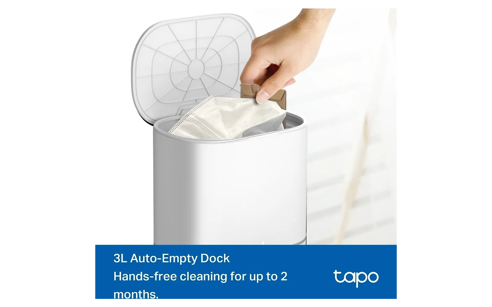 TP-link Tapo RV30 Max Plus, valkoinen