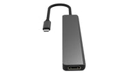 Fuj:tech Slim USB-C Hubi 100 W PD-latauksella, 5 porttia – kuva 3
