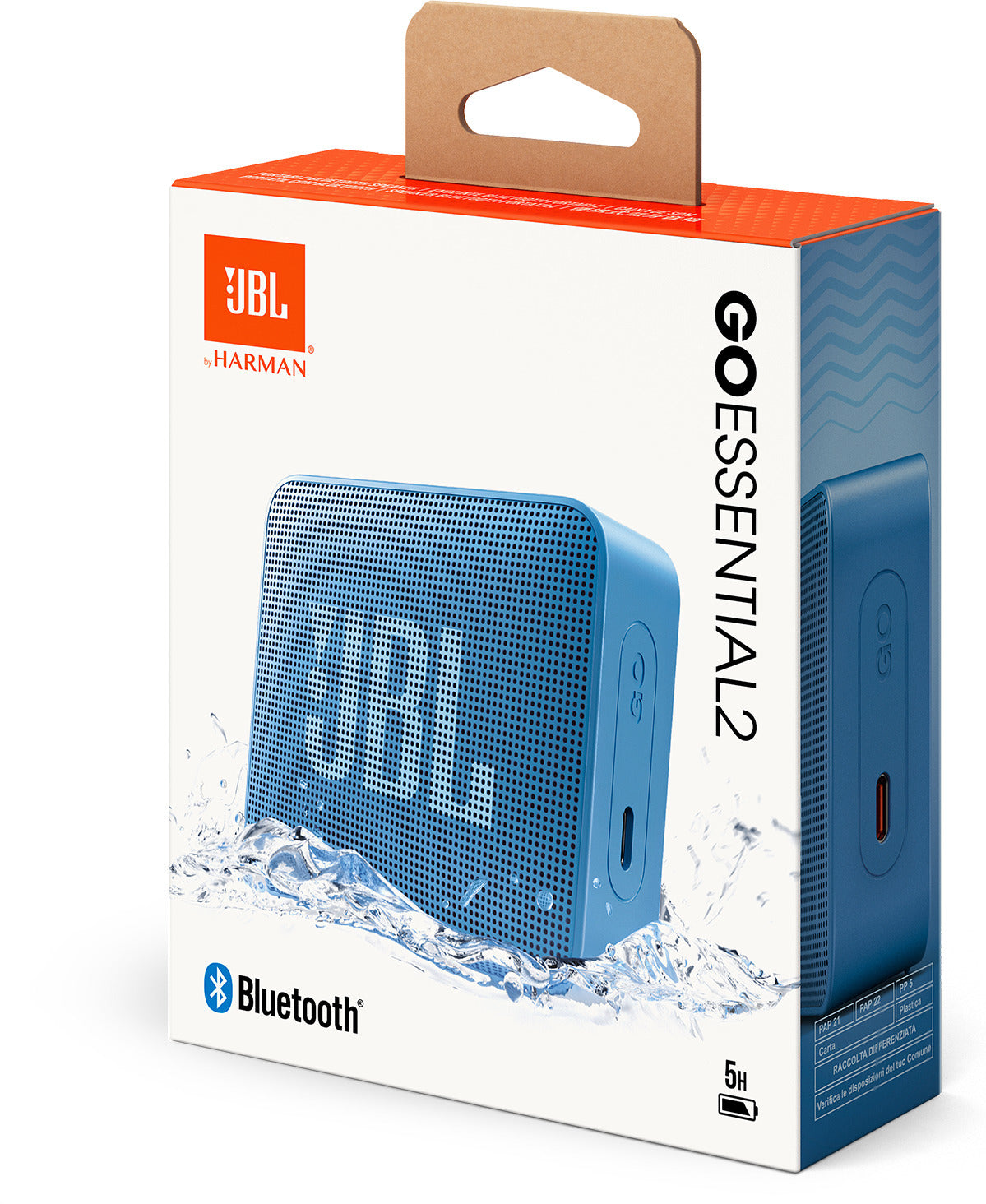 JBL Go Essential 2 Bluetooth kaiutin, sininen